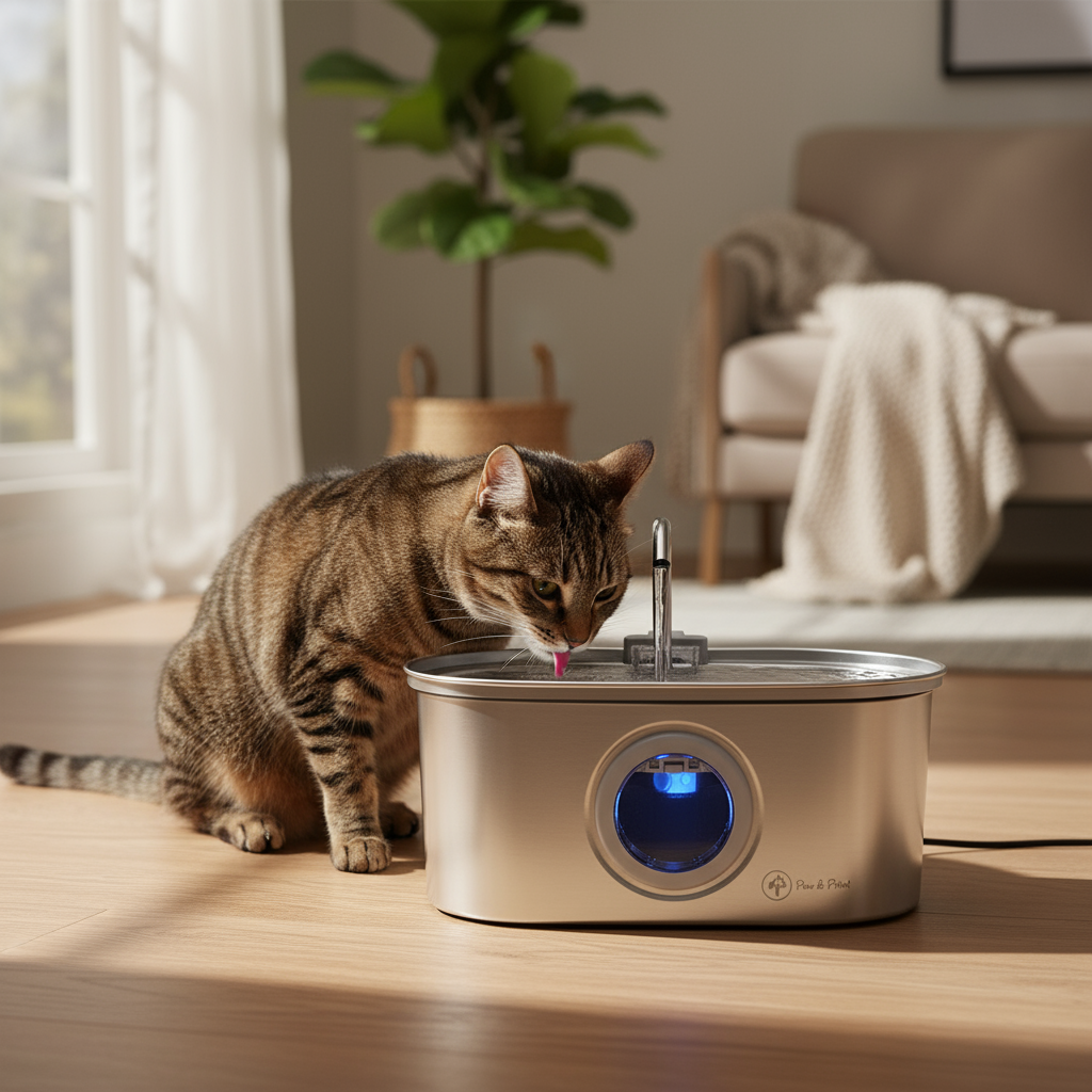 Paw&Print Water Feeder - Add Years to Your Cat’s Life